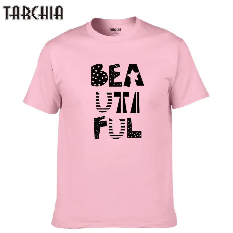 

TARCHIA 2019 new Men T-Shirts Short Sleeve T-Shirt Fashion Cotton Casual O-Neck Hip Hop Tops Tee Summer Style Male beautiful