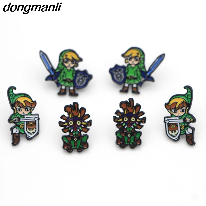 

P1195 Dongmanli wholesale 20 pair / lot Earring For Women Stud Earrings Hot game cosplay