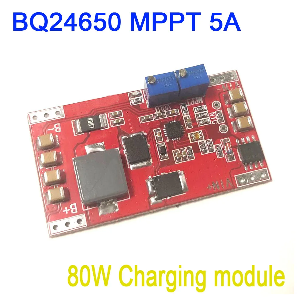 BQ24650 5A со слежением за максимальной точкой мощности Панели солнечные литий