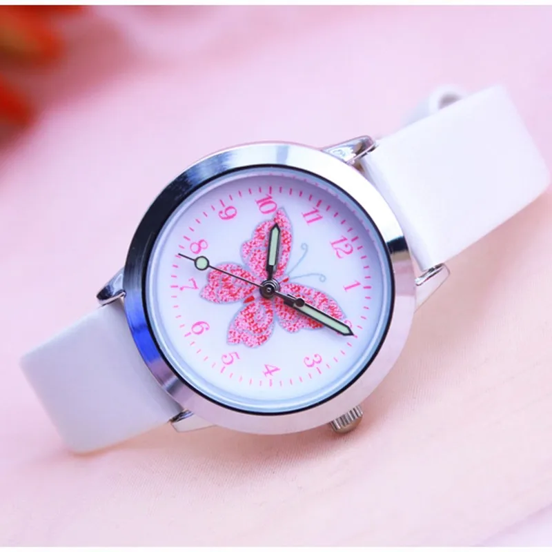 Brand Children's Watches Kids Quartz Watch Student Girls Quartz-watch Cute Colorful Butterfly Dial Watch Relogio kol saati Brand Children's Watches Kids Quartz Watch Student Girls Quartz-watch Cute Colorful Butterfly Dial Watch Relogio kol saati
