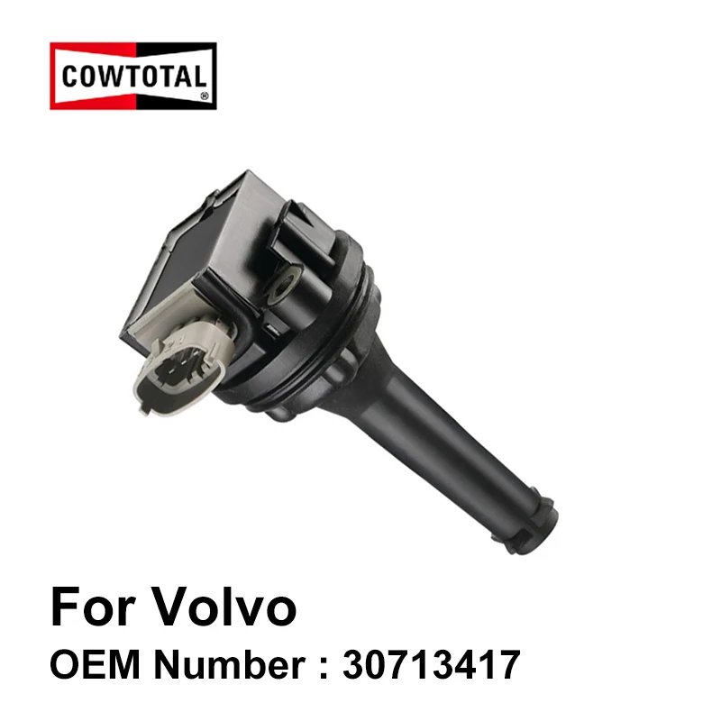 COWTOTAL катушки зажигания для Volvo S40 S60 V70 C70 S80 XC90 OE 30713417 9125601 0221604008 0221604010 (комплект из 5)