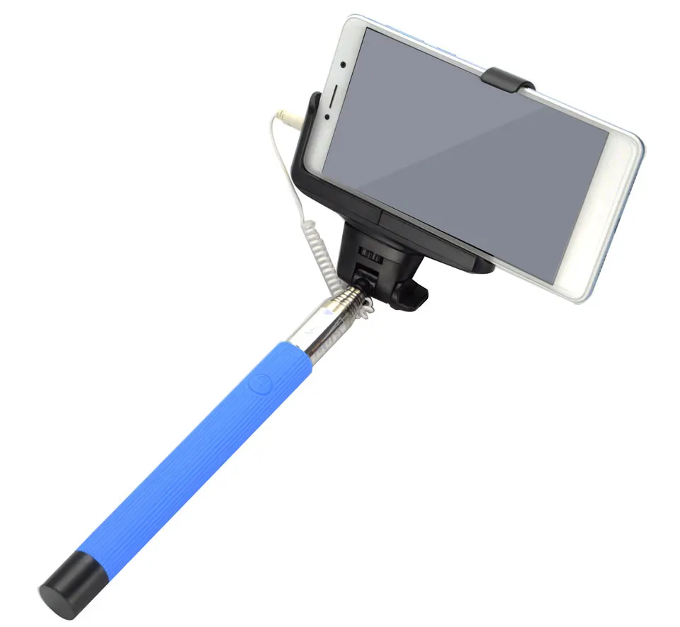 

Easttowest Wired Selfie Stick Extendable Palo Handheld Monopod Self Portrait Tripods For iphone Samsung Xiaomi Huawei