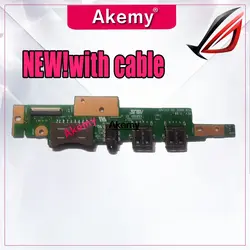 Оригинальный ввода-вывода звуковая плата с подключением по USB для Asus X505BP X505BA X505B K505B A505B доставка