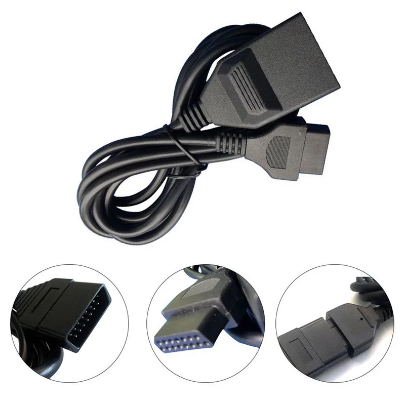 

1.8m Gaming Controller 5P Joystick Extension Cables Connector for SNK Neo Geo