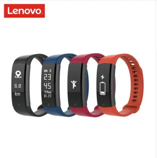 Смарт-часы Lenovo HX06 с OLED-экраном шагомером фитнес-трекером трекером для Android iOS Bluetooth