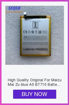 Высокое качество, аккумулятор BA612, запасная батарея 3000 мАч, части батареи для Meizu 5S M5S M612Q M612M, смартфон