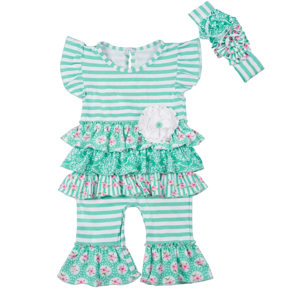 Newest Children Clothing Infant Romper Cute Girl Outfit Baby Jumpsuits Cotton Boutique Clothes