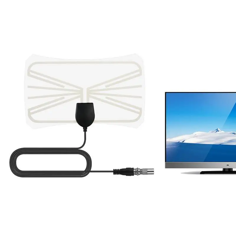 Спутниковый ТВ приемник цифровая HDTV антенна усиленный Диапазон 80 миль 4K HD VHF UHF