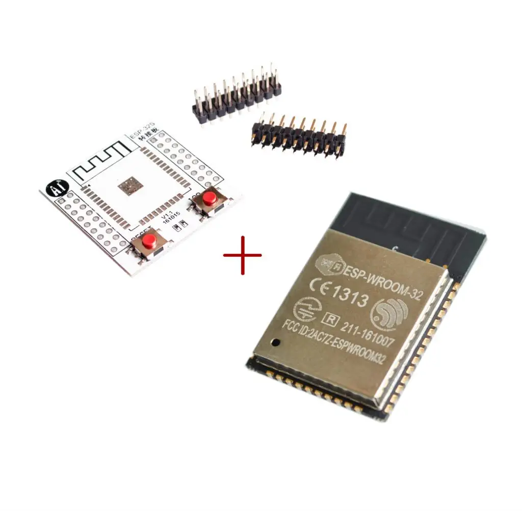 ESP32 ESP-WROOM-32 IoT Wifi Wlan BLE модуль + плата адаптера ESP-32S | Электронные компоненты и