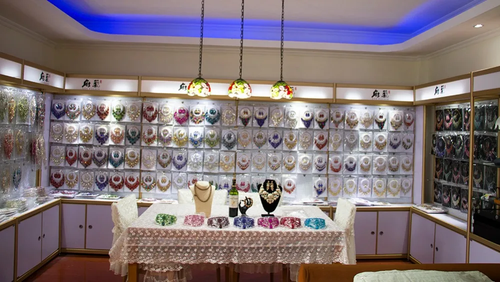 LAN дворца Новый 5A кубического циркония ожерелье серьги, браслет, кольцо комплекты украшений для женщин юбилей вечерние свадебные