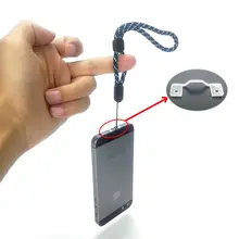 Сотовый телефон украшения для запястья руки мобильный цепь ремни брелок шарма Шнуры DIY веревка шнур для iphone X/5S/se/6/6s/7/8 Plus