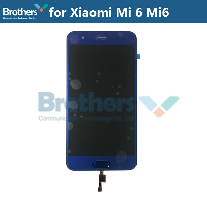 LCD Screen for Xiaomi Mi 6 LCD Display for Xiaomi 6 Mi6 With Fingerprint Frame Touch Screen Digitizer LCD Assembly Original 100% (5)