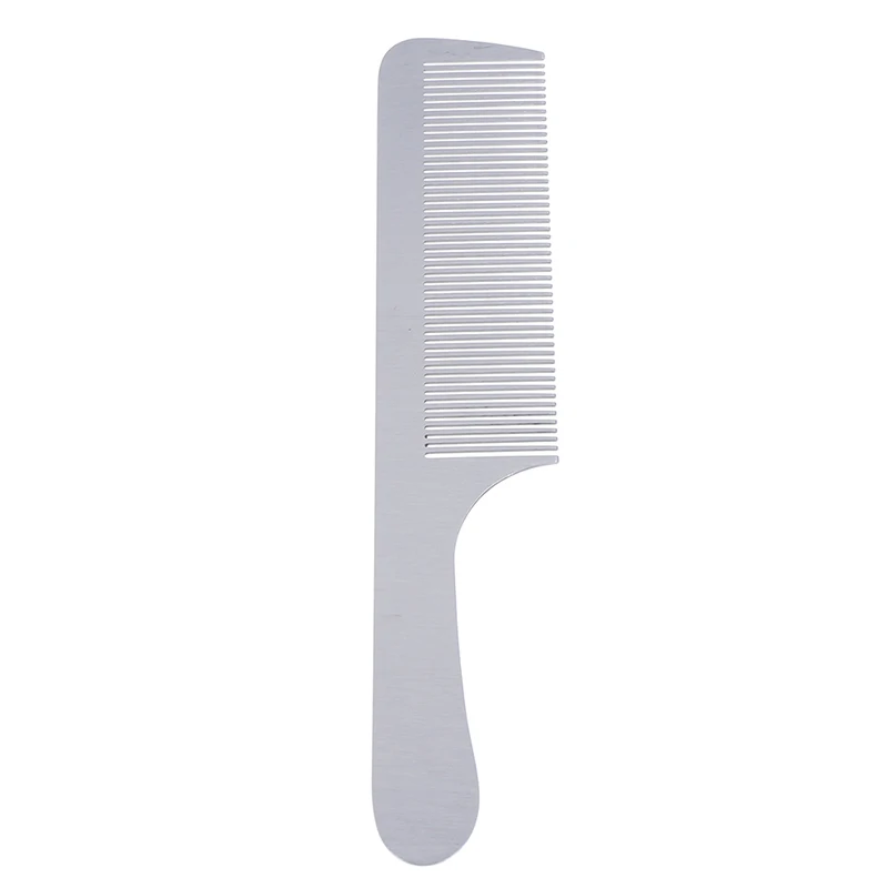 Stainless Steel Hair Brush Comb Hairdressing Hairbrush Comb Salon Anti-static Hair Cutting Comb Ultra-thin Hot Sale