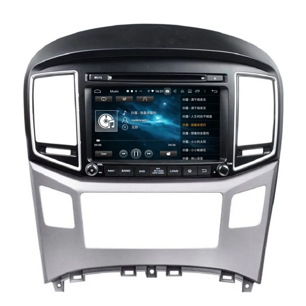 Top For Hyundai H1 2016 Android 9.0 Octa Core 2 din 8" Car Radio dvd GPS Navigation 4GB+32GB Bluetooth 4.2 WIFI USB Mirror-link 6