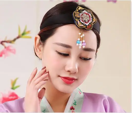 2019 новый корейский Костюмы традиционные hairbands Украшения Аксессуары женские сценические костюмы Костюмы украшения для волос