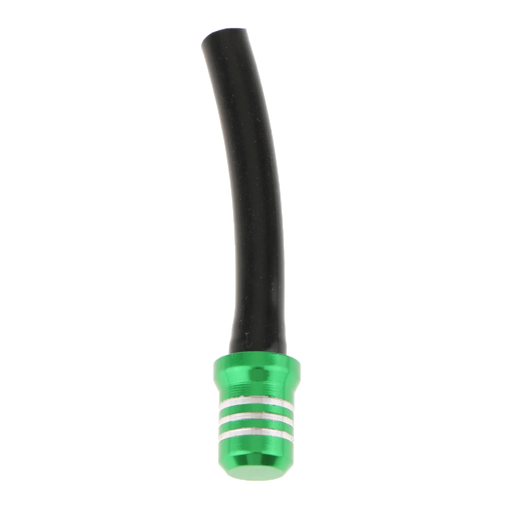Motorcycle Dirt Bike ATV Quad Tank Gas Fuel Cap Valve Vent Breather Hose Tube CNC Aluminum + Rubber + Copper Air Vent Hose