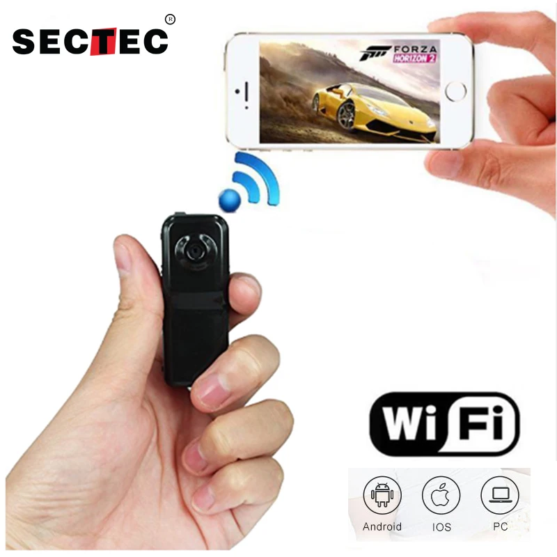 

INQMEGA Mini Wifi IP Camera Security Wireless Camera Micro Candid Small Camcorder Support Plug and Play