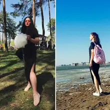 Открытая бесшовная высокая открытая футболка женская с коротким рукавом длинная рубашка дышащая дорожная Новинка