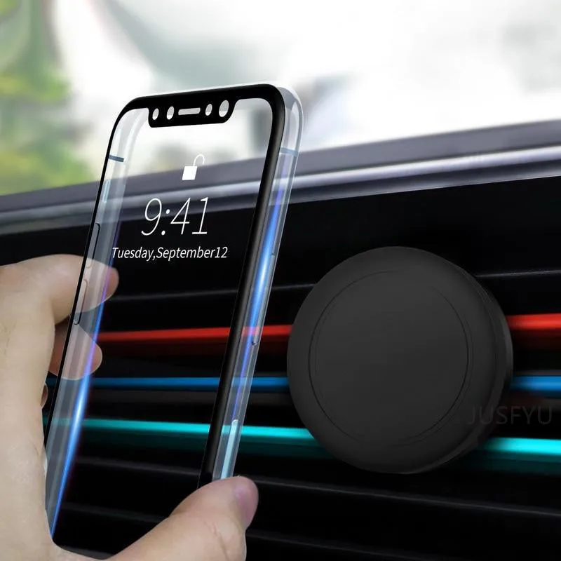 

Air Vent Magnetic Car Mount, Easy-Vent Universal Car Mount Air Vent Magnetic Cell Phone Holder for iPhone 7/6S/Plus/Samsung and