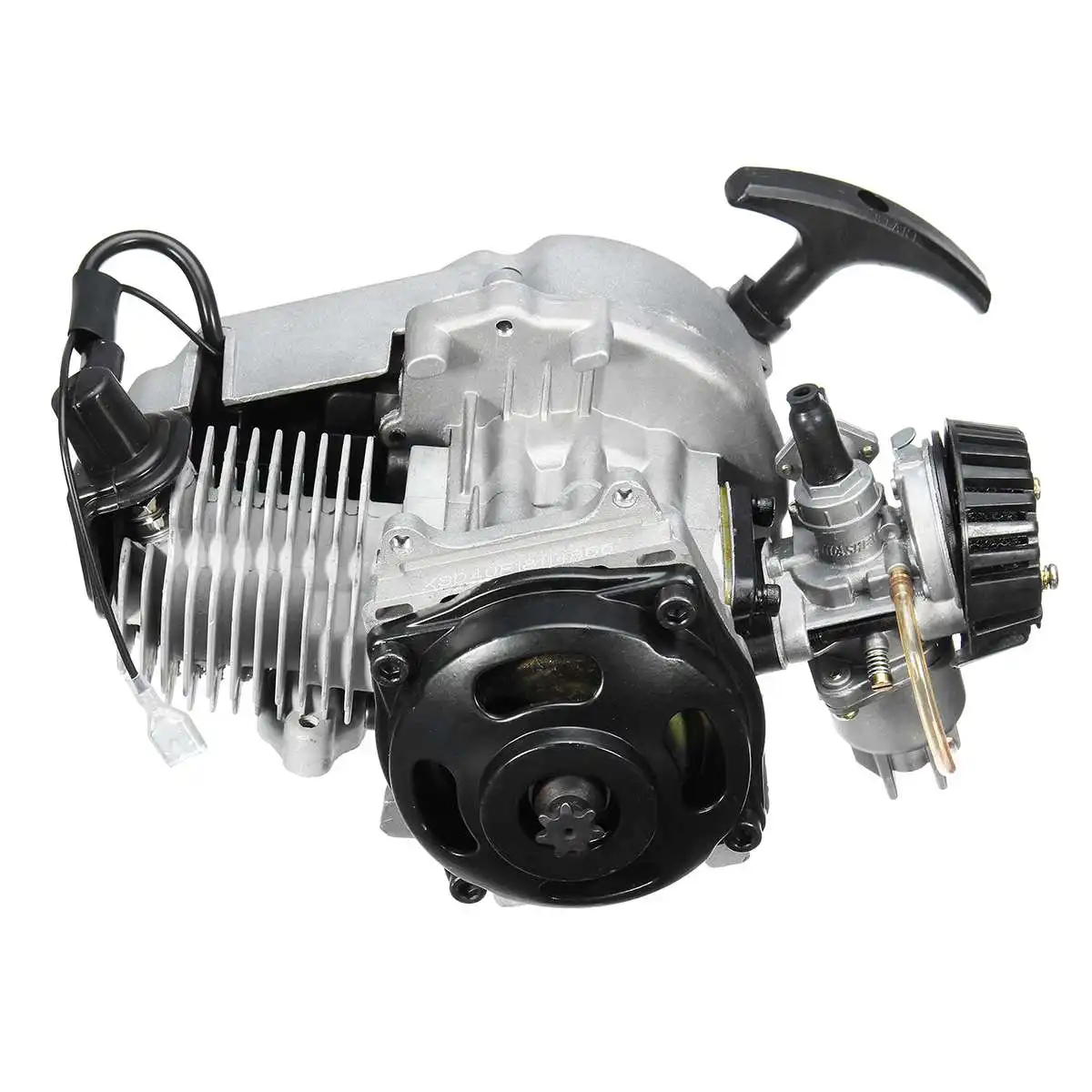 49cc 2-х тактный двигатель CDI рекламный выдвижной ручной запуск двигателя двигатель для карманного велосипеда мини Dirt Bike ATV Скутер