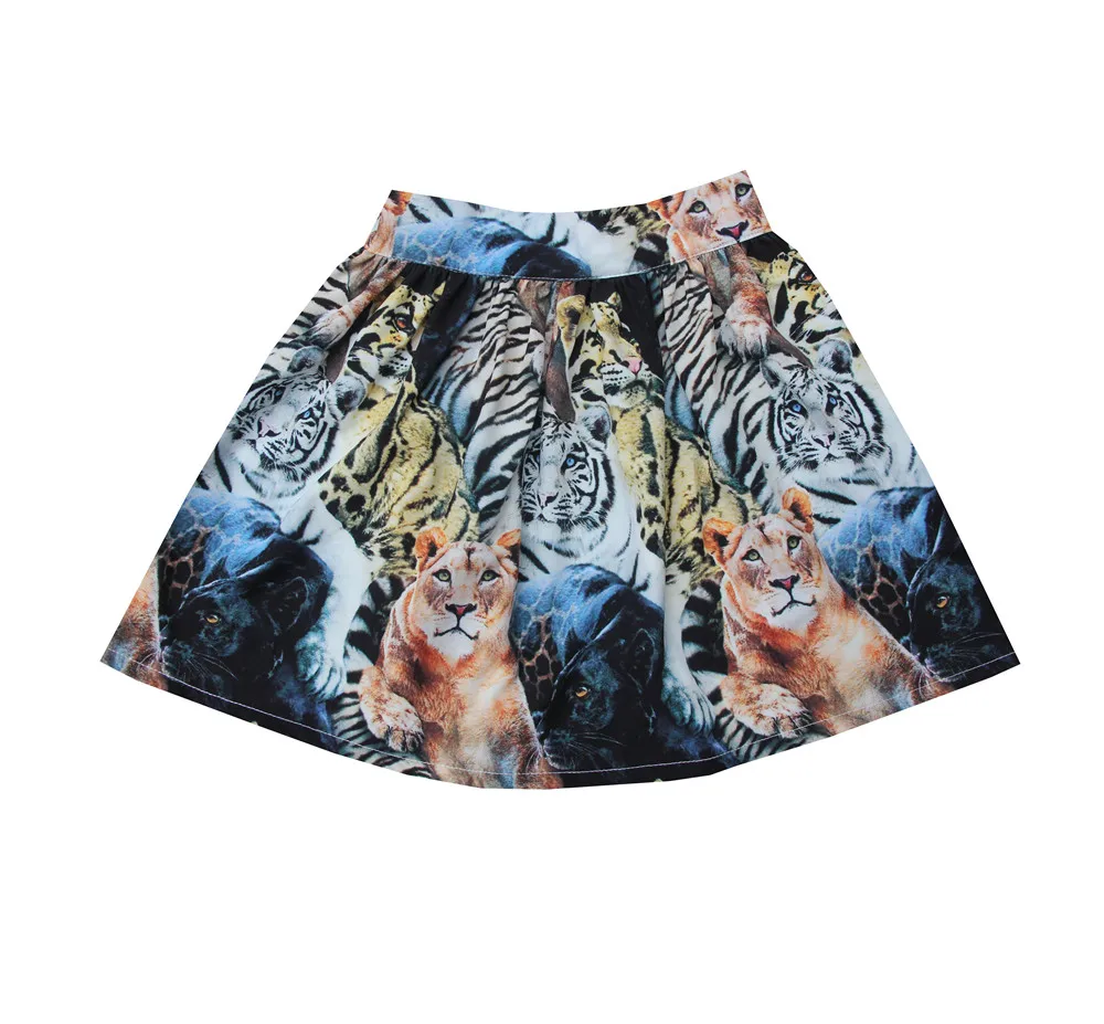 children skirts New animal printed girls cute flower skirts baby kids