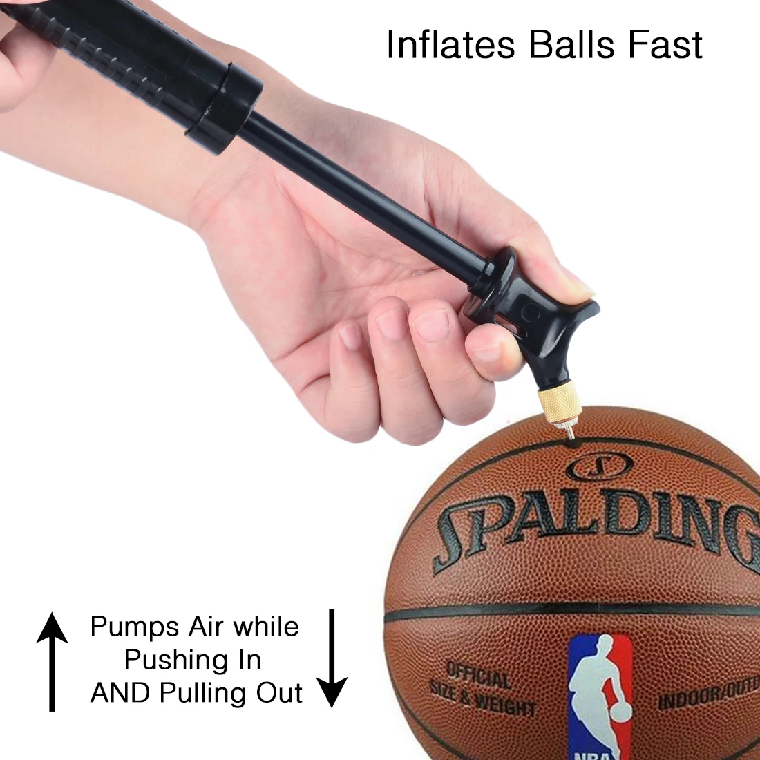 Portable Creative Soccer Ball Inflator Pump