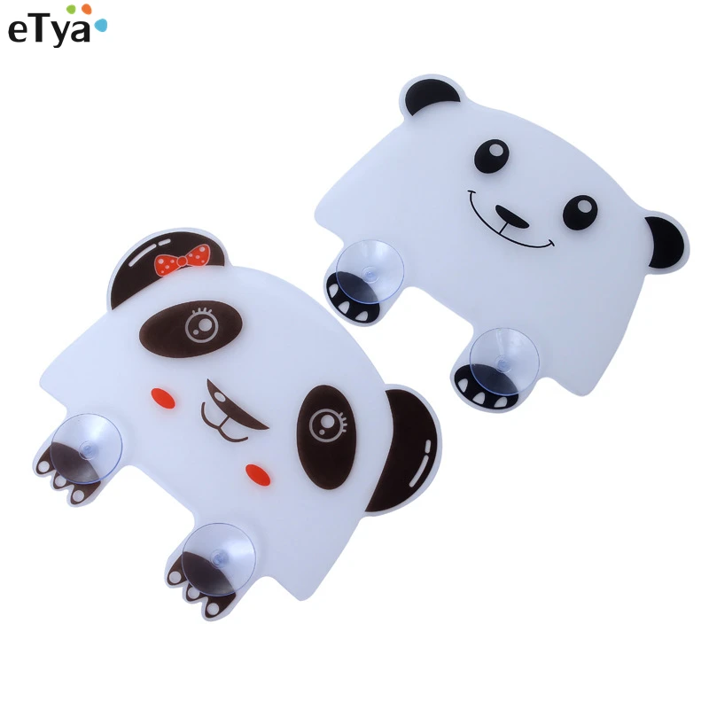 

1PC Cute Panda Sucker Flap Sink Splash Water Impermeable Retaining Plate Splatter Screen Water Wash Basin Kitchen Tools