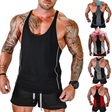 Мужская летняя майка без рукавов, дышащая Спортивная одежда для мужчин, бодибилдинг, майка для фитнеса