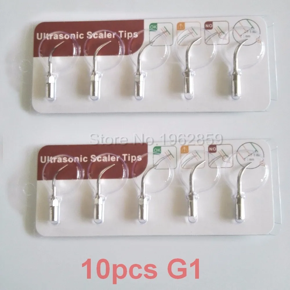 10-pcs-lot-Dental-Ultrasonic-Scaler-Tip-G1-for-Woodpecker-EMS-UDS-SYBRON-ENDO-Series-Teeth-1