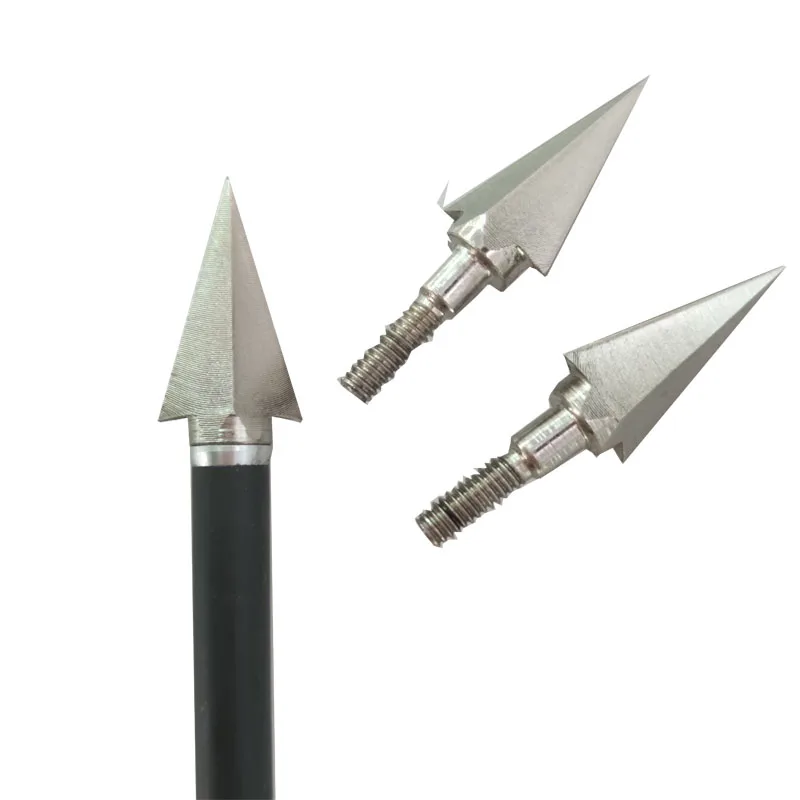 Puntas de flecha de Tiro con Arco 24PK, tornillo de plata 108, punta de flecha de grano, punta Puntas de flecha de Tiro con Arco 24PK, tornillo de plata 108, punta de flecha de grano, punta