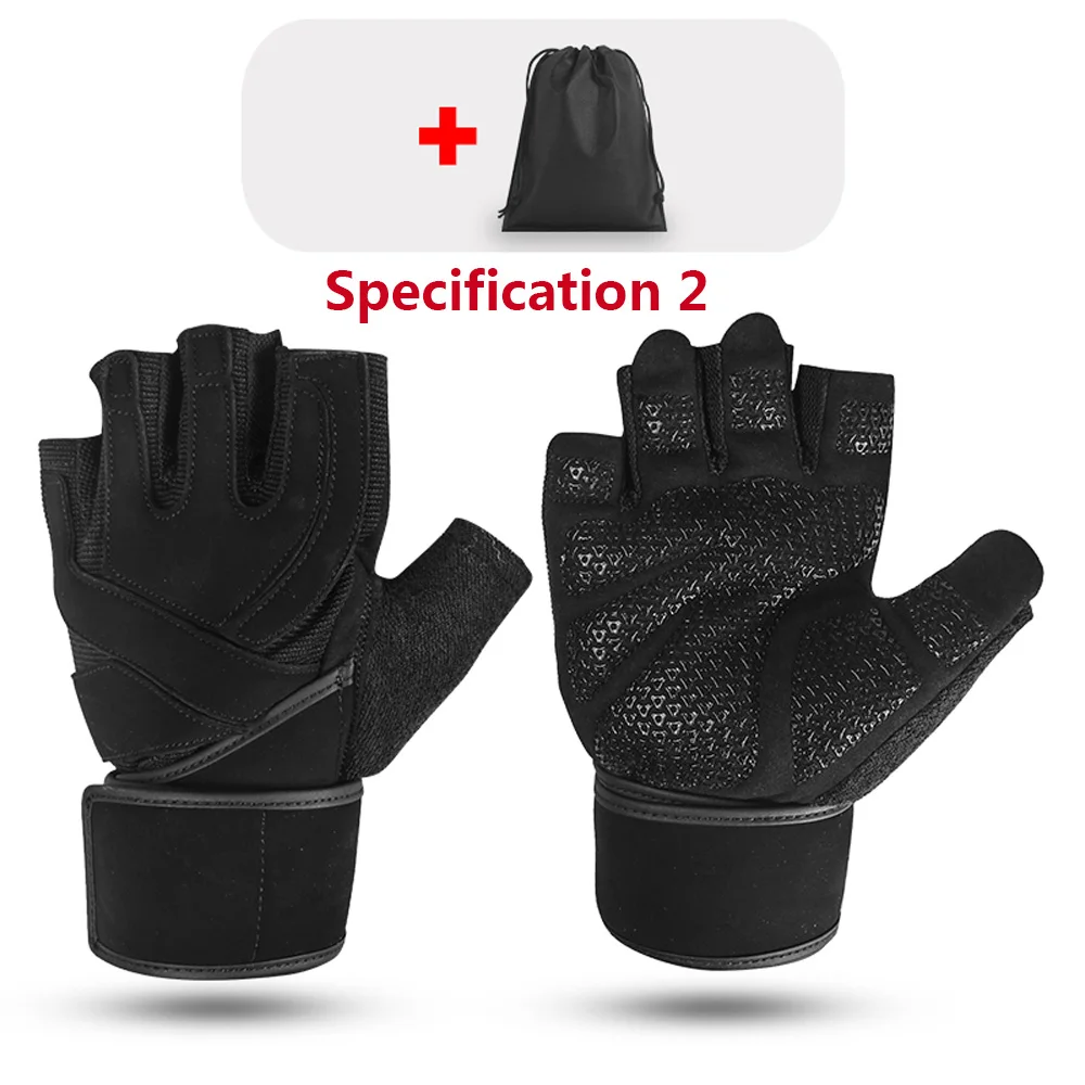 SKDK Тяжелая подъемная гантели Бодибилдинг перчатки для тренировки супер волоконный расширяющийся браслет дышащий для спортзала перчатки для занятий фитнесом Crossfit - Цвет: Style 2