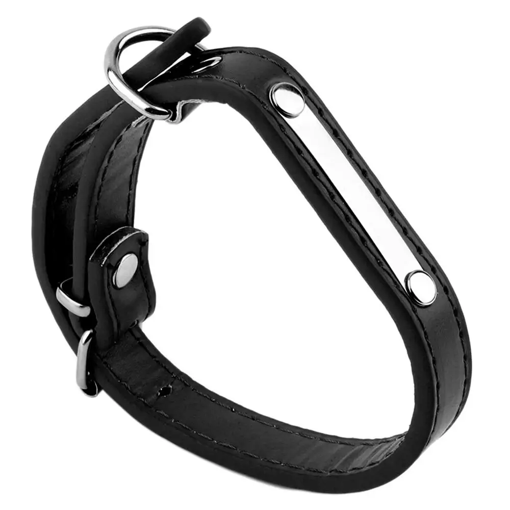 PU Leather Dog Pet Cat Puppy Collar Neck Buckle Adjustable Safety Belt