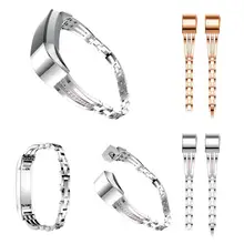 Умные аксессуары ремешок Нержавеющая сталь часы наручные ремешок для Fitbit Alta hr/Fitbit Alta 27 февраля