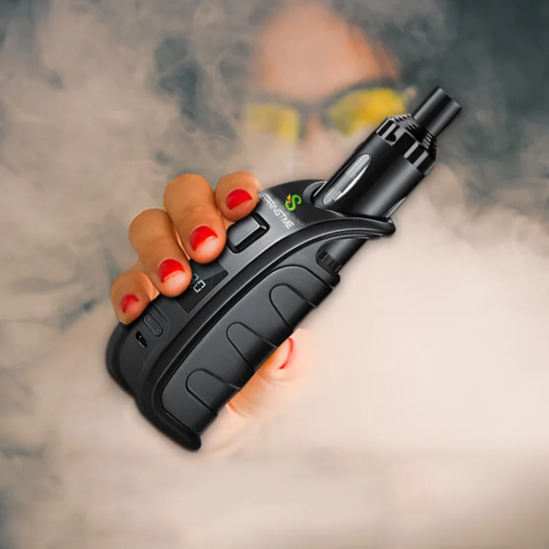

Original SpringTime 80W Box Mod Kit with 1200mah 2.5 ml Vape Atomizer Smoke Cessation Electronic Cigarette VS Smoking Vaporizer