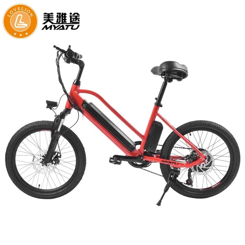 

MYATU motor 250W electric bike snow mobile beach booster bicycle off-road electric bicycle 36V lithium battery ebike