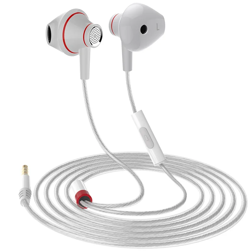 Earphones JZGSHARK In-ear Earphone Wired Earbuds Remote Control Perfect for IOS/Andriod Tablet PC and other Compatible Devices