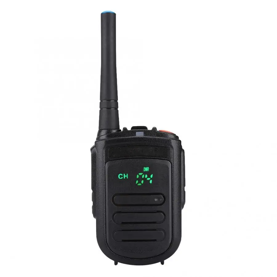 Портативная рация Zastone Mini9+ DMR цифровая двухсторонняя рация UHF 400-470MHz Ham Walkie Talkie 128CH 100-240V Walkie-Talkie