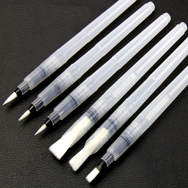 

10PCS Portable Paint Brush Water Color Brush Pencil Soft Watercolor Brush Art Markers Pen Beginner Painting Drawing Art Supplies