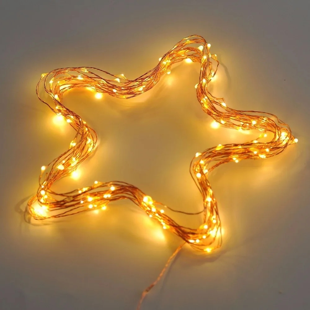 Chiclits 10m Garland Led String 5V USB Christmas light LED Copper Wire String Fairy Lights for Holiday Wedding indoor Lighting (51)