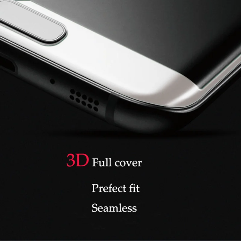 3D изогнутая защитная пленка из закаленного стекла для Samsung Galaxy S7 Edge Защитная S6 edge