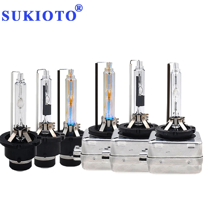 

SUKIOTO Car Headlight D2S xenon D1S 55W D3S D4S 3000K 4300K 5000K 6000K hid xenon bulb 8000K 10000K D1R D2R D4R hid car lights