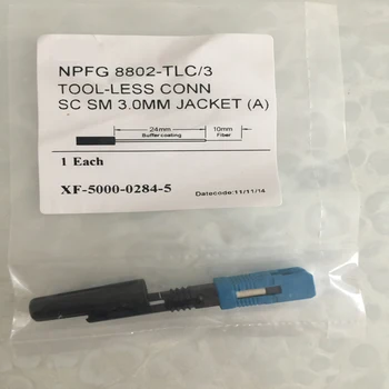 

10PCS/lot 8802 Fiber Optic Fast Connector/FTTH Fast Connector NPFG 8802-TLC/3 SC fiber fast connectors