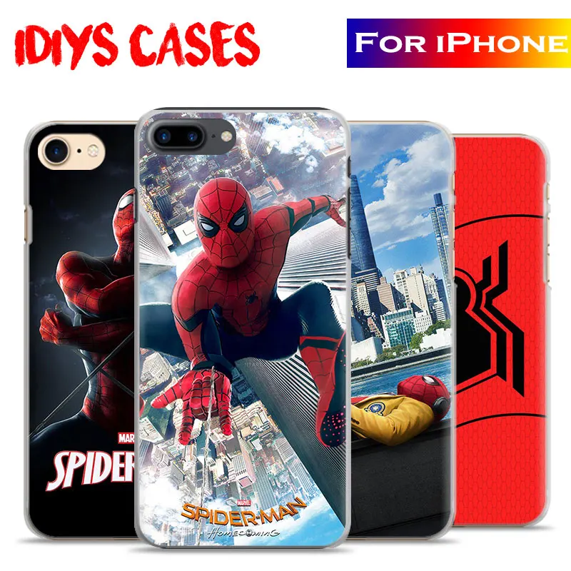 SpiderMan Homecoming 2017 New Movie Coque Phone Case Cover Shell Bag For Apple iPhone 7PLUS 7