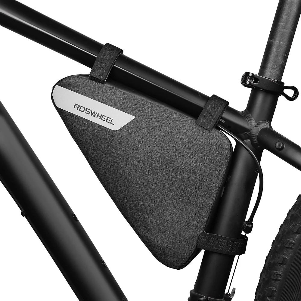 Roswheel MTB велосипедная сумка треугольная горная труба водостойкая большая емкость
