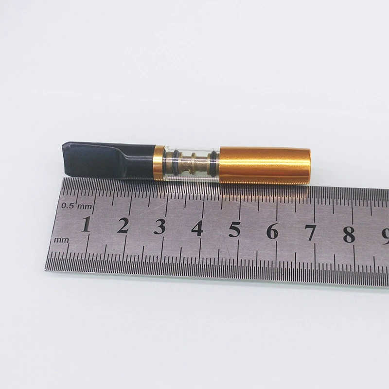 Моющийся ручной Магнит двойной держатель для сигарет фильтр Держатель для сигарет резные металлические трубы фильтр для мундштука аксессуары для курения