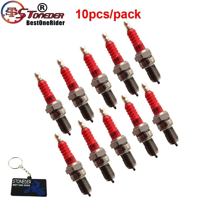 

STONEDER D8TC Ignition Spark Plug For 150cc 200cc 250cc Engine Quad Go Kart Buggy Scooter Pit Dirt Motor Bike Motorcycle ATV