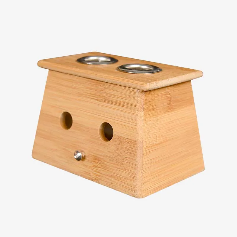 Bamboo Moxa Moxibustion Box Acupuncture Relaxation Roller Stick Holder Neck Arm Body Acupoint Massage Foot Care Tool | Красота и