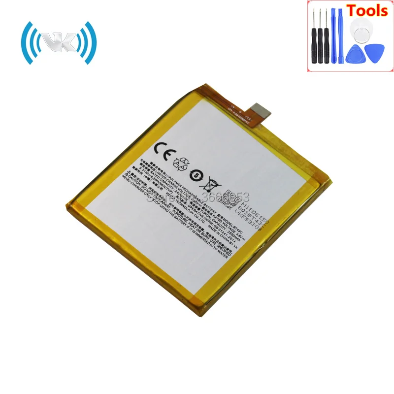 Новинка VK 2500mAh/3 8 WH V BT43C Сменный аккумулятор для MEI ZU M2 MINI meilan 2 мобильный литий