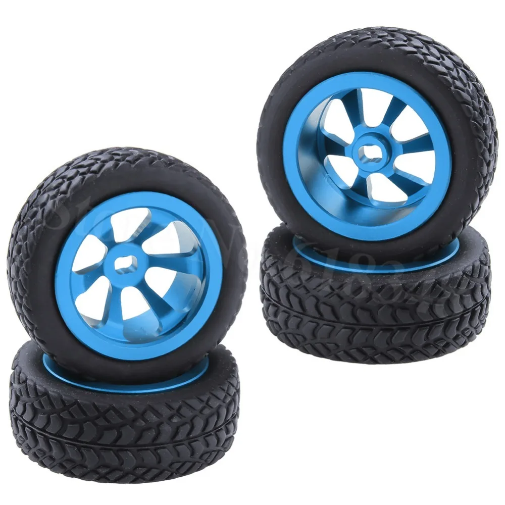 Aluminum 10 spoke Drift tires For Rc WL toys 1/28 K969 K989 P929 car DIY Parts 