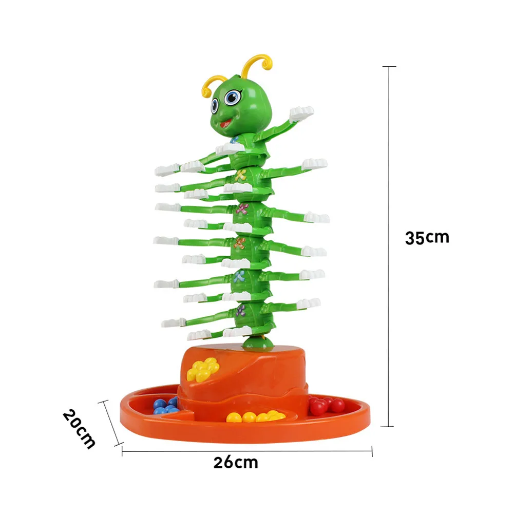 Собранные новые смешные игрушки конкурентные электрические извивающийся червь настольная игра родитель-ребенок семья Смешные Кричащие